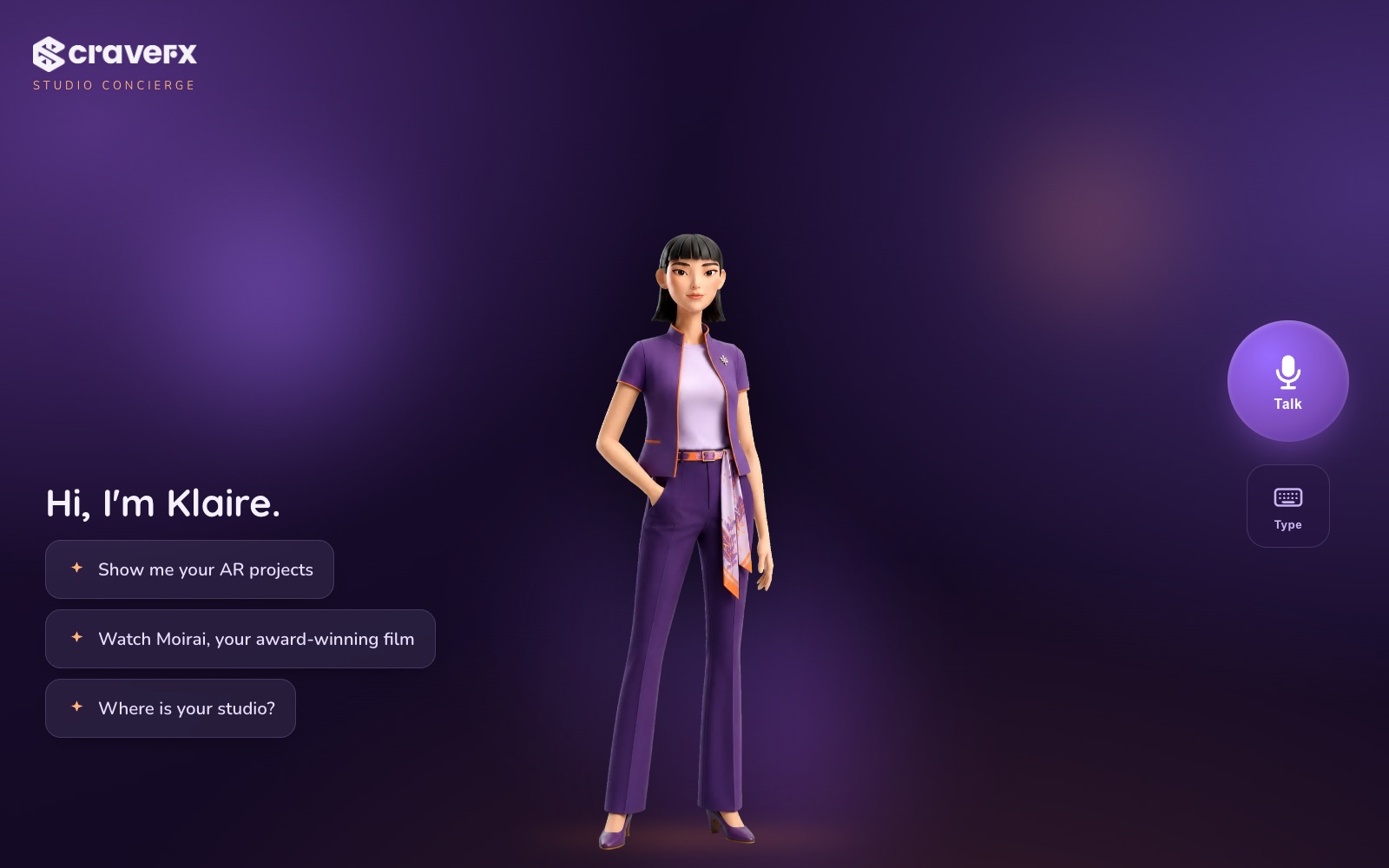 Klaire screenshot