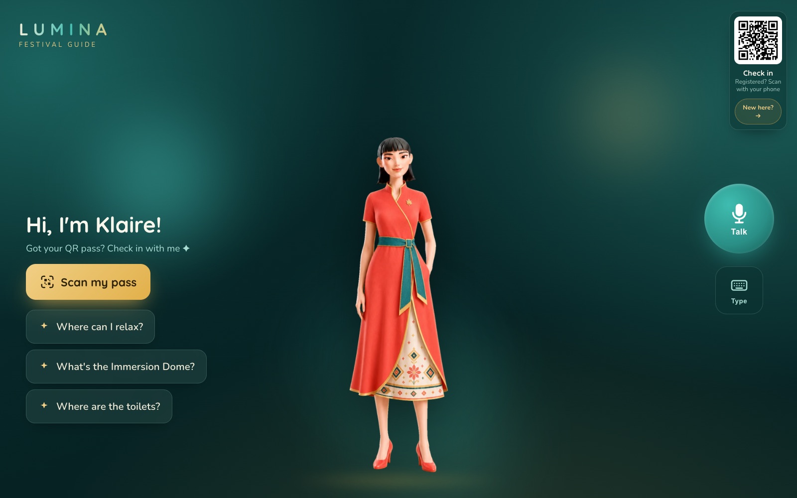 Klaire Lumina screenshot